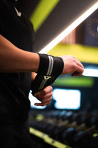 muñequeras gimnasio vore grises