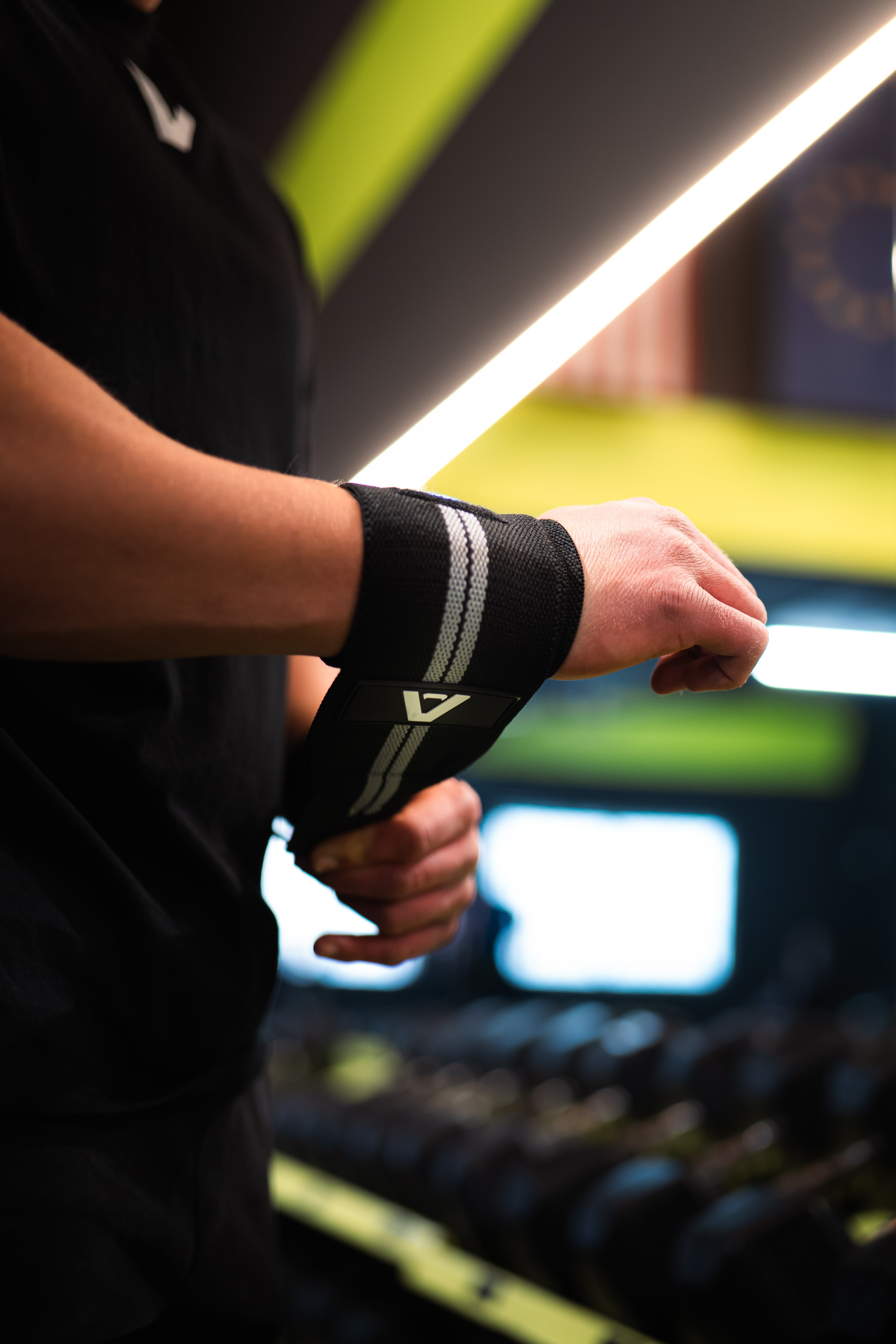 Muñequera Vore gris