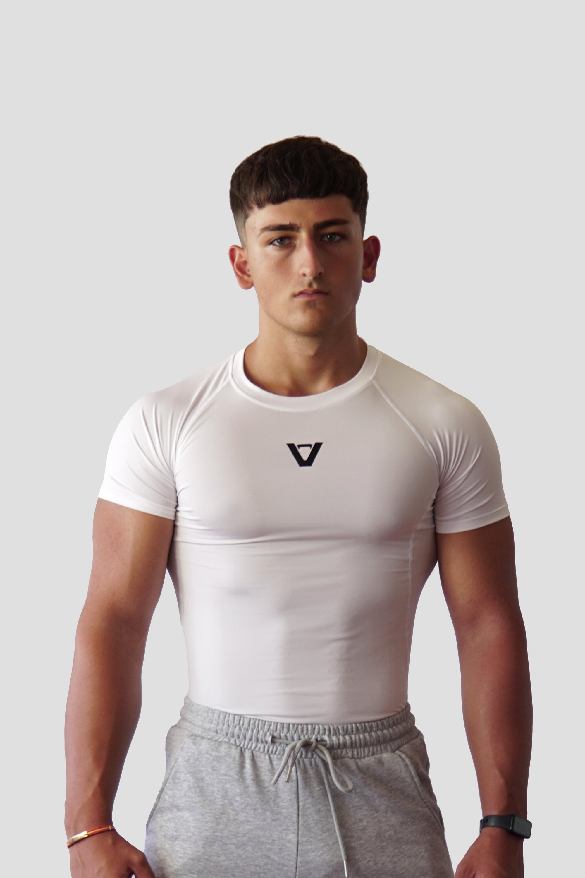 Pack 2 Camisetas Compresivas Blanca y Negra