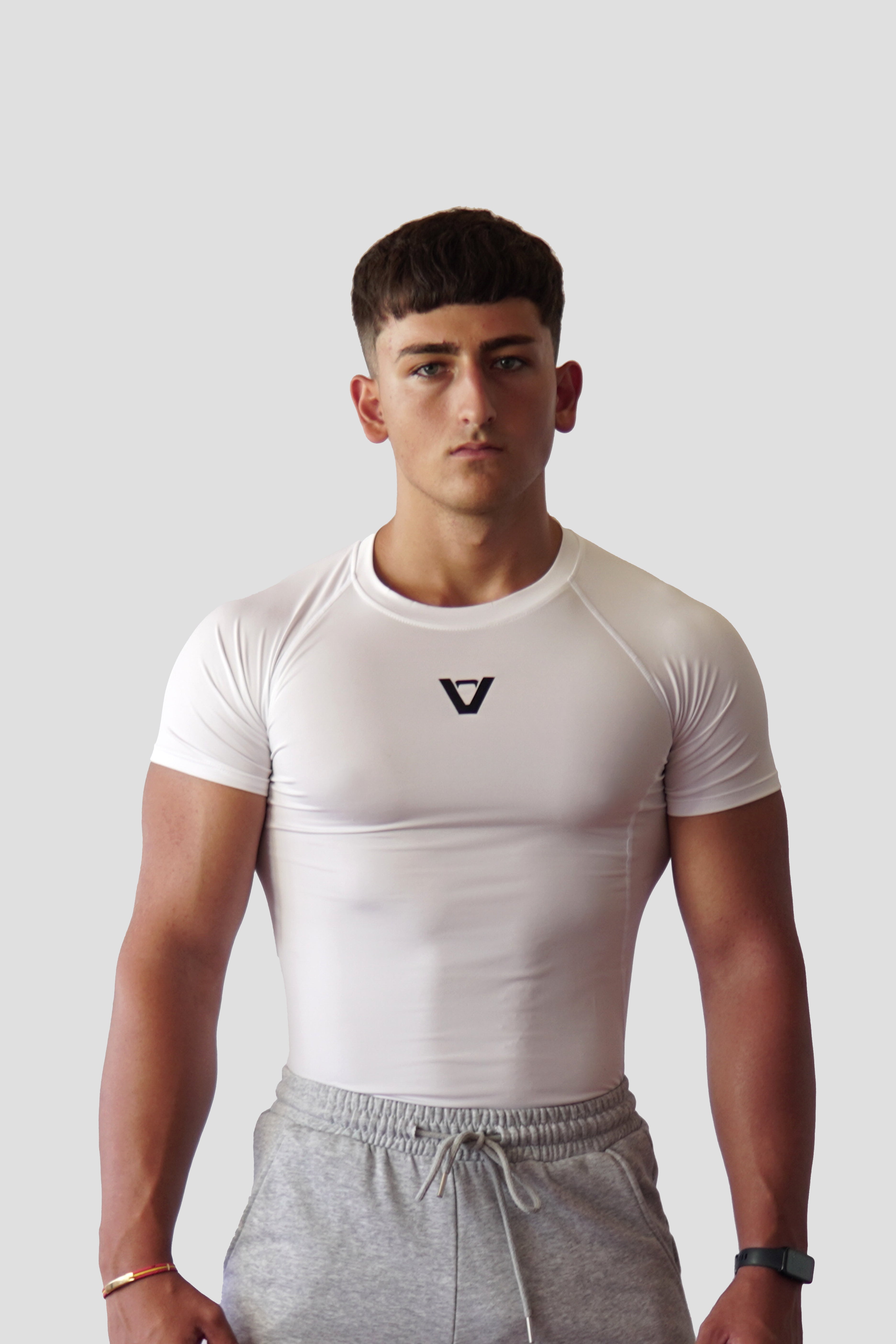 CAMISETA COMPRESIVA CORTA BLANCA