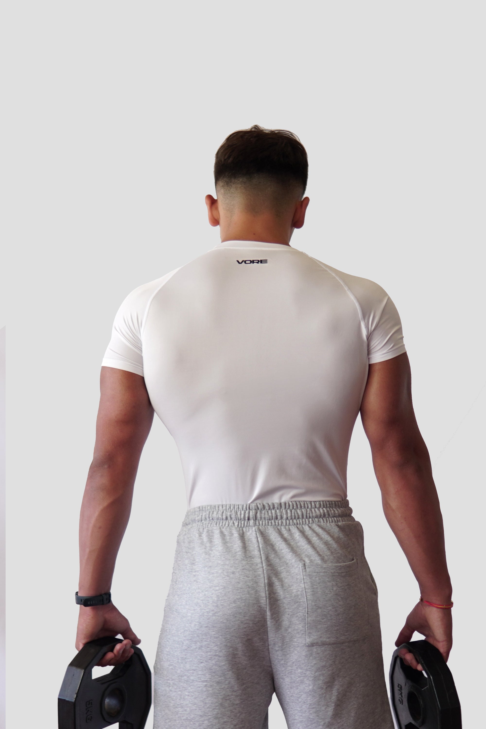 Pack 2 Camisetas Compresivas Blanca y Negra