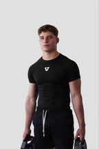 Camiseta Compresiva corta VORE Negra