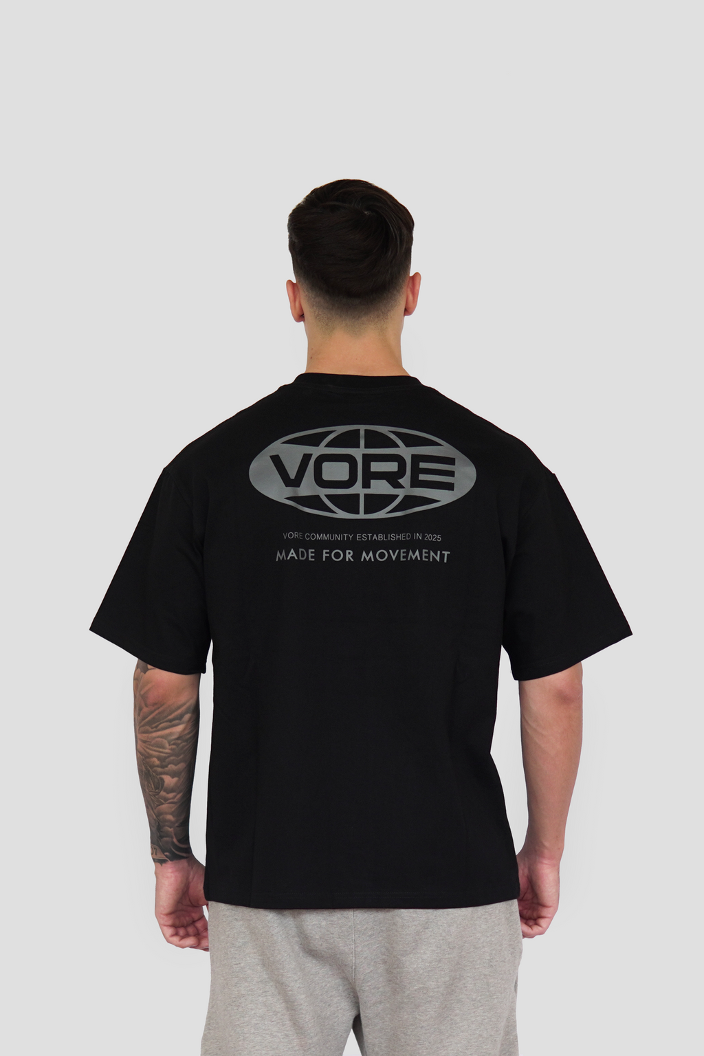 CAMISETA OVERSIZE MF NEGRA