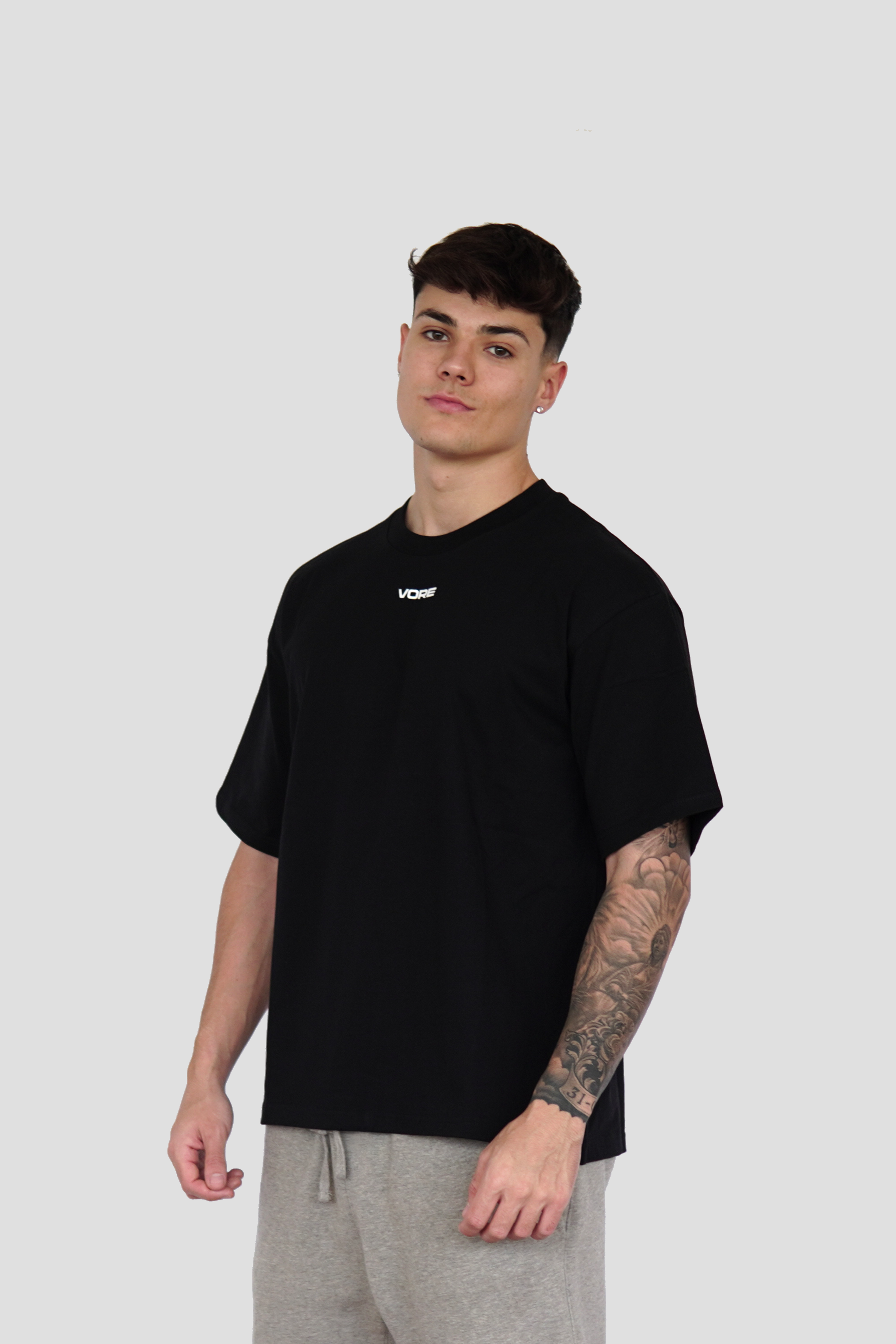 CAMISETA OVERSIZE MF NEGRA