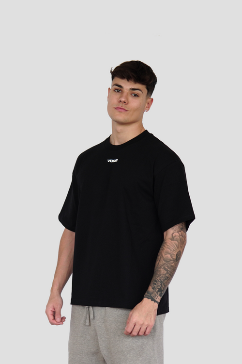 Camiseta oversize VORE Made For negra