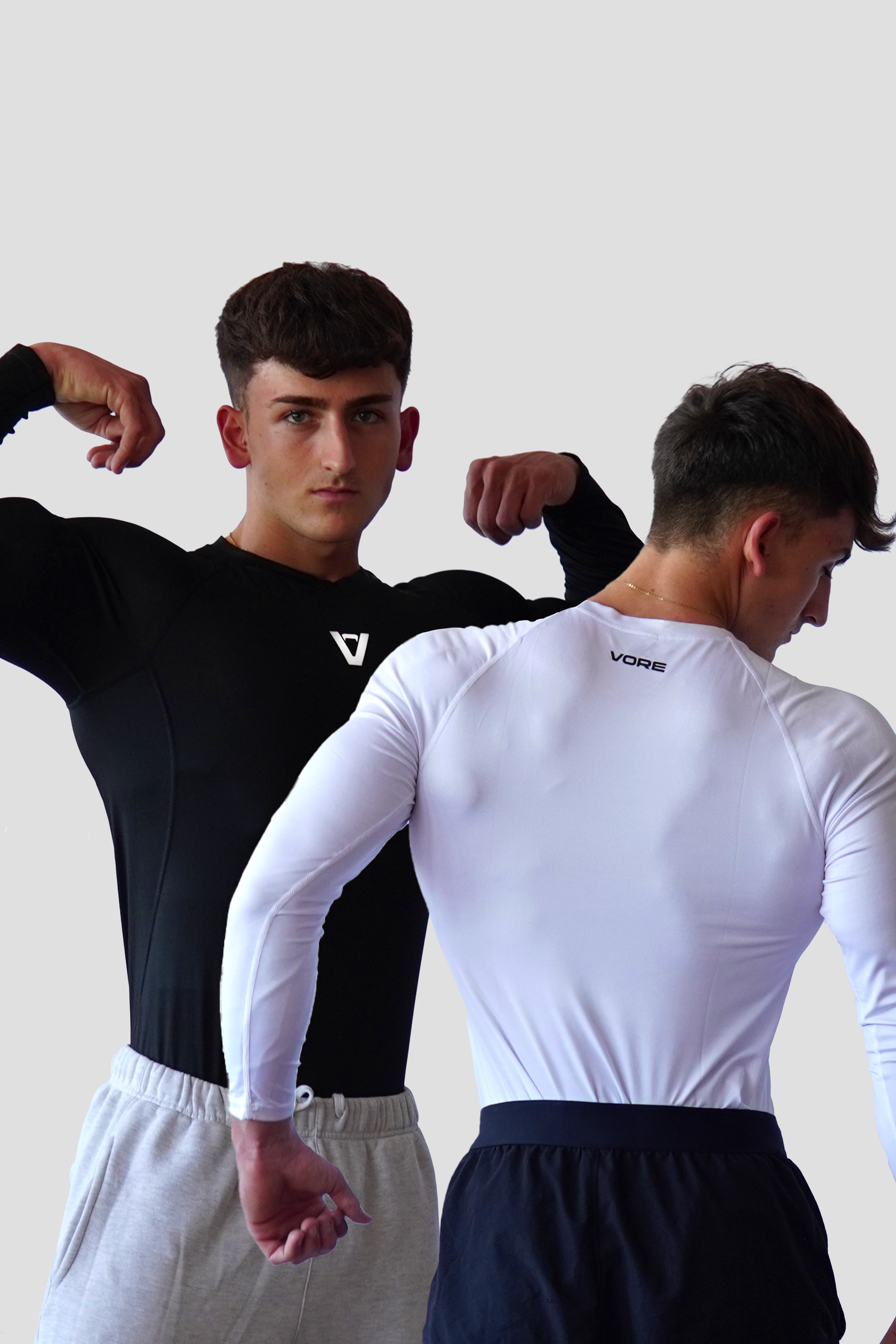 PACK CAMISETAS COMPRESIVAS LARGAS