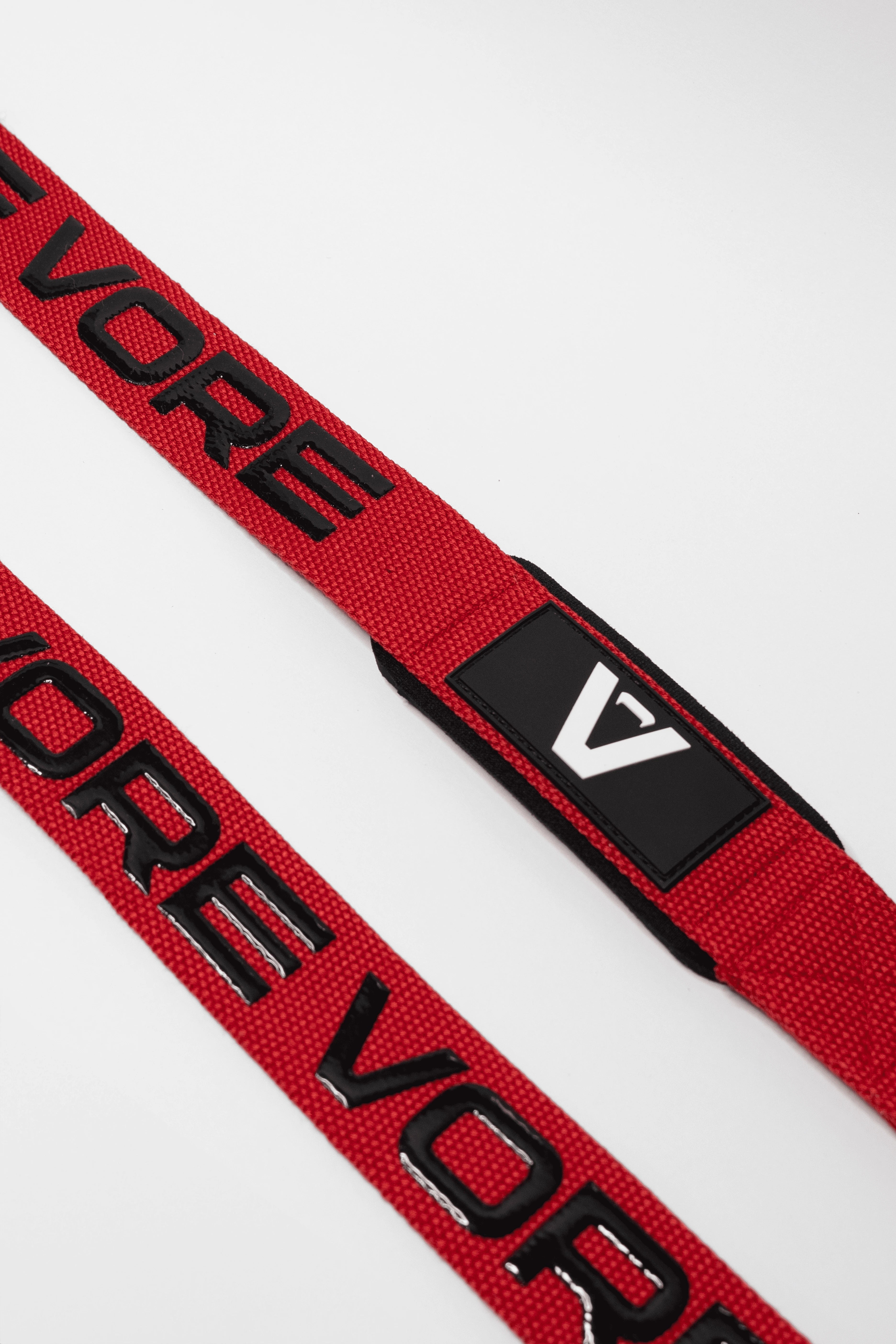 Straps para gimnasio VORE rojos